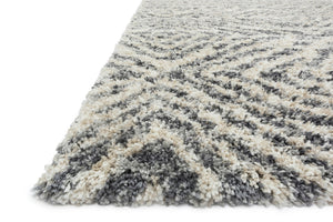 Loloi Quincy QC-01 100% Polypropylene Power Loomed Shags Rug QNCYQC-01GTSA8AC0