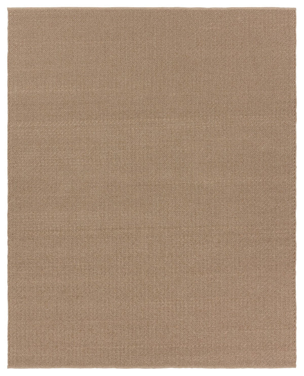 Jaipur Living Quinton Rayan QTN02 Handwoven Handmade Outdoor Natural Rug Brown 9' x 12'