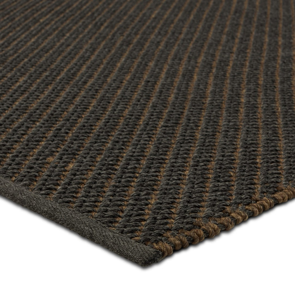 Jaipur Living Quinton Sena QTN03 Handwoven Handmade Outdoor Natural Rug Black 6' x 9'