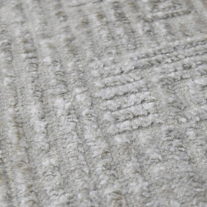 AMER Rugs Quartz QUA-1 Hand-Knotted Geometric Modern & Contemporary Area Rug Ivory 10' x 14'