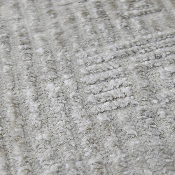 AMER Rugs Quartz QUA-1 Hand-Knotted Geometric Modern & Contemporary Area Rug Ivory 10' x 14'