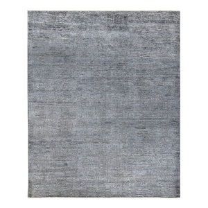 AMER Rugs Quartz QUA-5 Hand-Knotted Geometric Modern & Contemporary Area Rug Indigo 10' x 14'