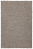 Chandra Rugs Quina 100% Wool Hand-Woven Contemporary Shag Rug Silver 9' x 13'