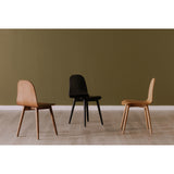 Moe's Home Lissi Dining Chair Black QW-1001-02