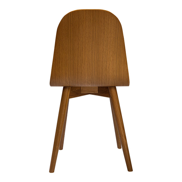 Moe's Home Lissi Dining Chair Oak QW-1001-24