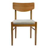 Poe Dining Chair Frothed Ecru