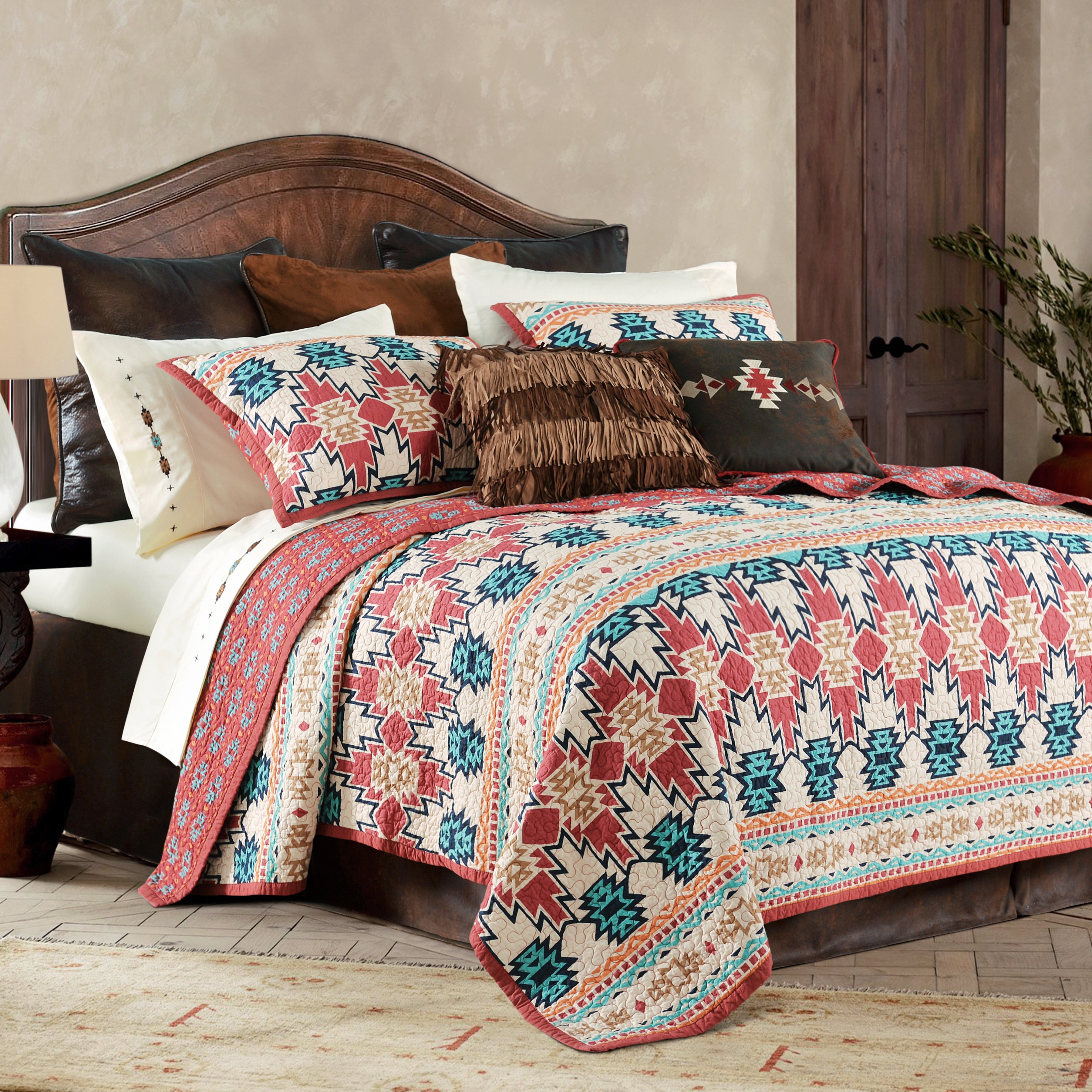 HiEnd Accents Phoenix Reversible Quilt Set