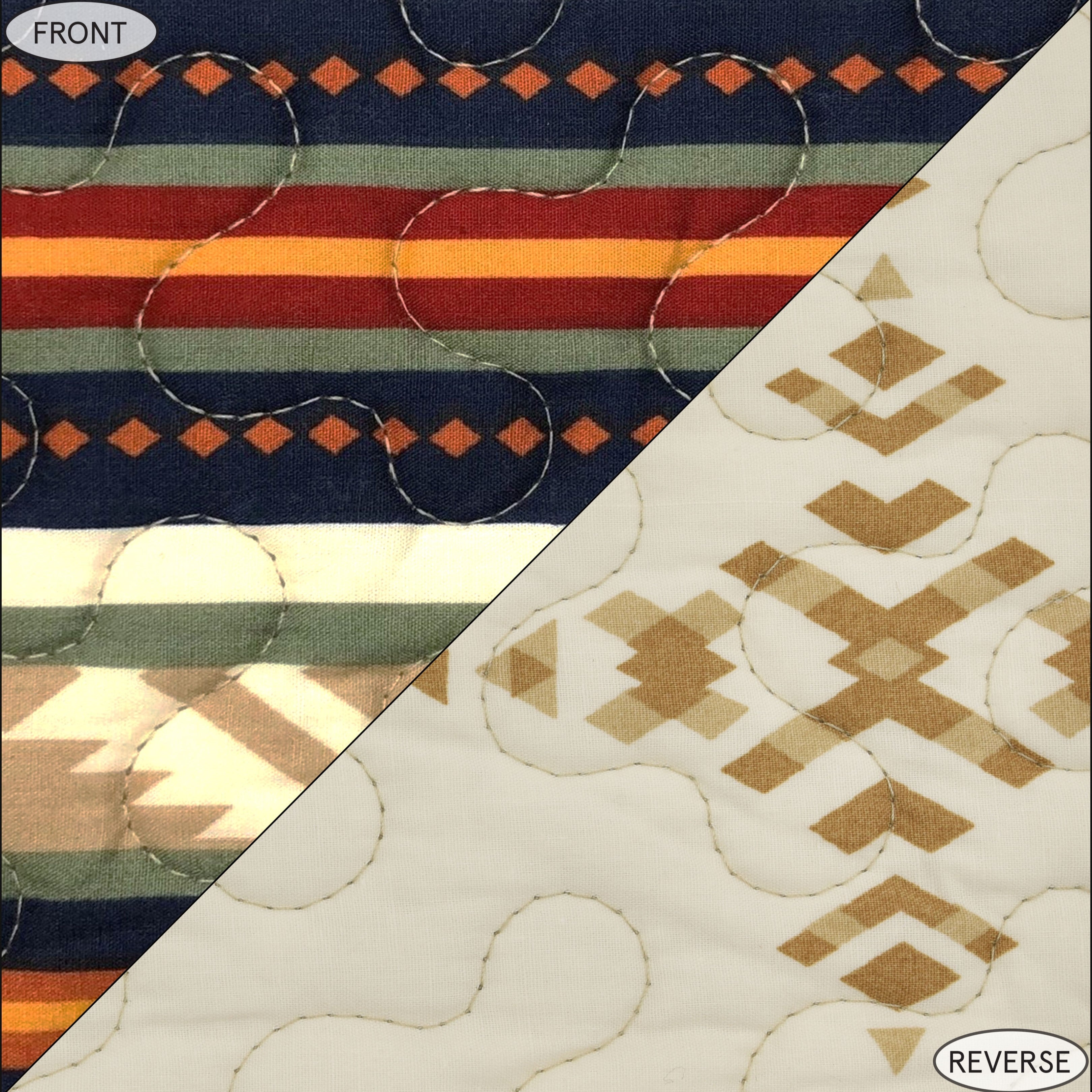 Del Sol Reversible Quilt Set - Thumbnail 5