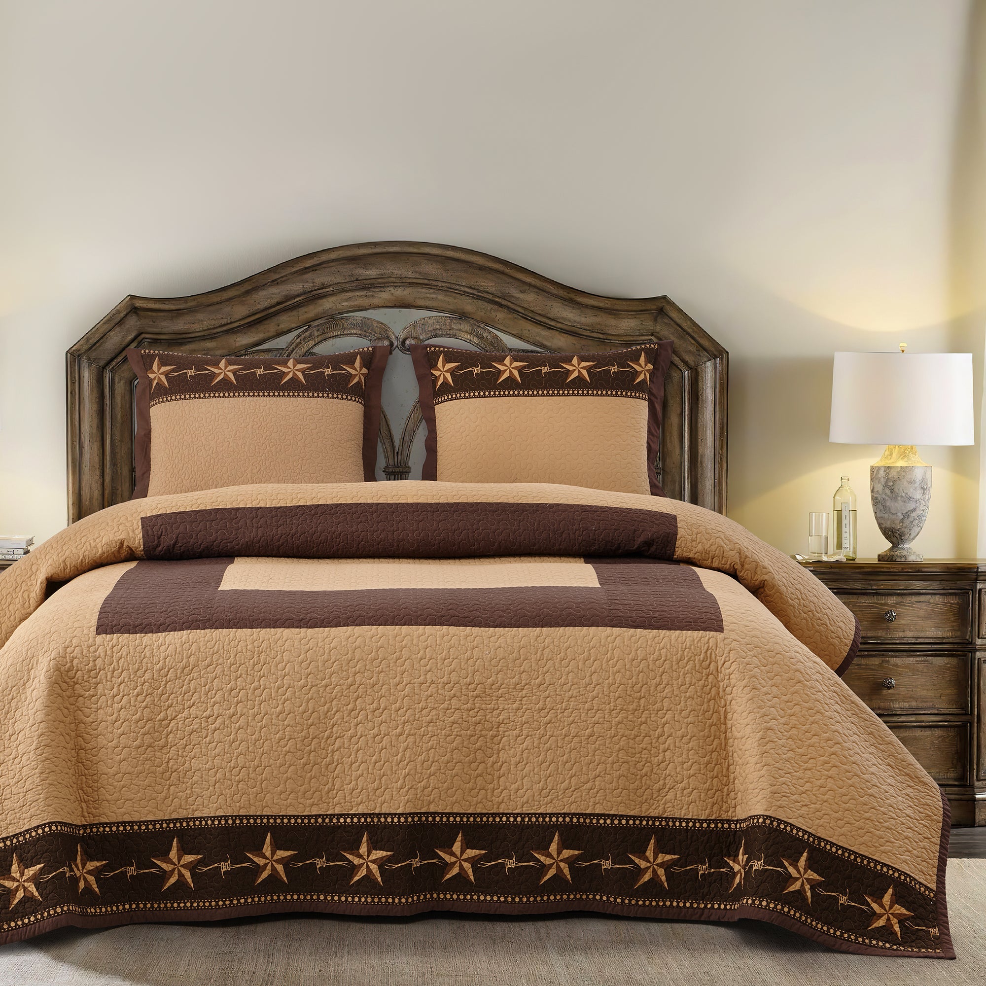 HiEnd Accents Star Ranch Quilt Set - Thumbnail 2