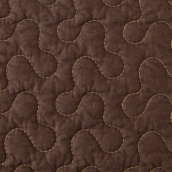 HiEnd Accents Star Ranch Reversible Quilt Set QW2010-TW-OC Brown, Tan Face: 100% Cotton. Back: 100% Cotton. Filling: 80% Cotton, 20% Rayon 68x88x1