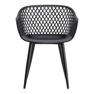 Moe's Home Piazza Outdoor Chair Black-M2