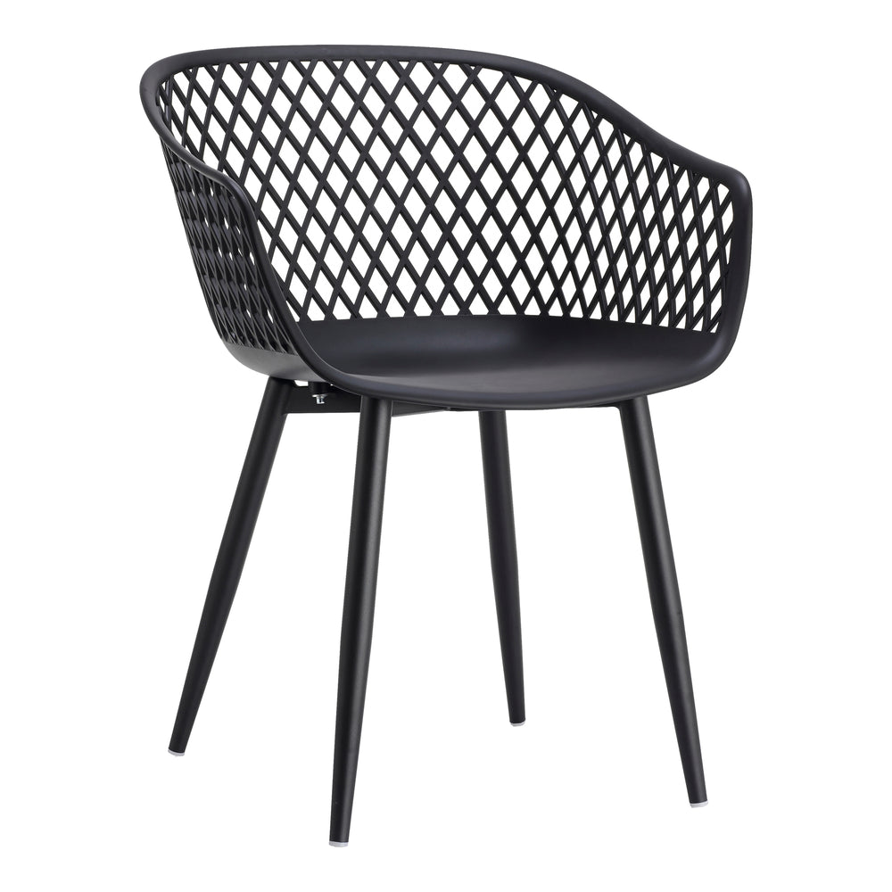 Moe's Home Piazza Outdoor Chair Black-M2