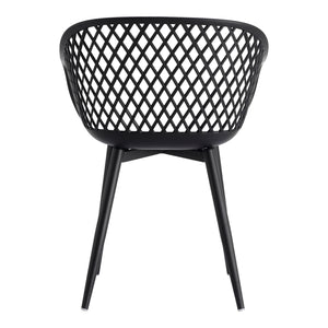 Moe's Home Piazza Outdoor Chair Black-M2