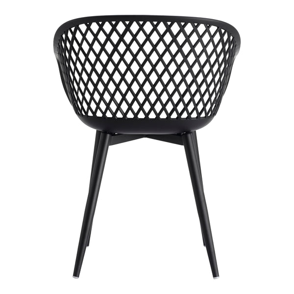 Moe's Home Piazza Outdoor Chair Black-M2