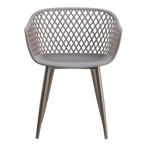 Moe's Home Piazza Outdoor Chair Grey-M2