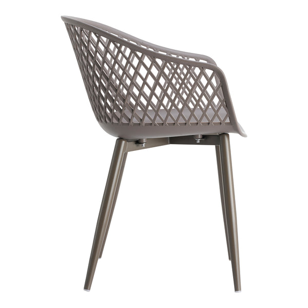 Moe's Home Piazza Outdoor Chair Grey-M2