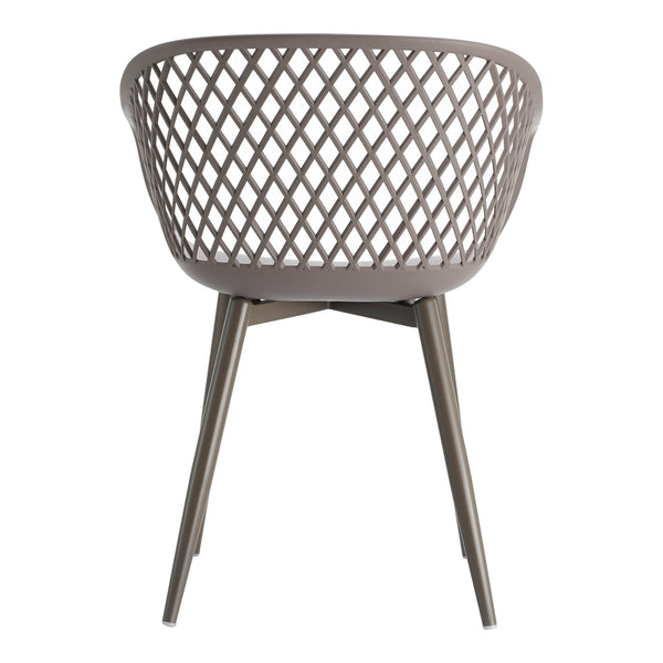 Moe's Home Piazza Outdoor Chair Grey-M2
