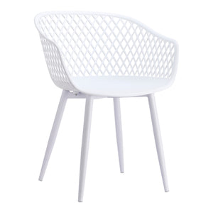Moe's Home Piazza Outdoor Chair White-M2