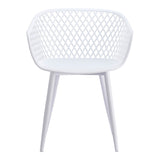 Moe's Home Piazza Outdoor Chair White-M2