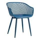 Moe's Home Piazza Outdoor Chair Blue-M2