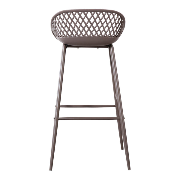 Moe's Home Piazza Outdoor Barstool Grey-M2