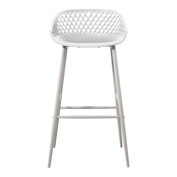Moe's Home Piazza Outdoor Barstool White-M2