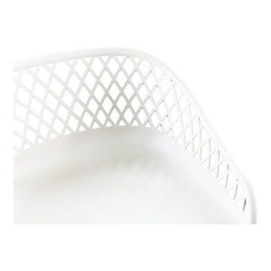 Moe's Home Piazza Outdoor Barstool White-M2
