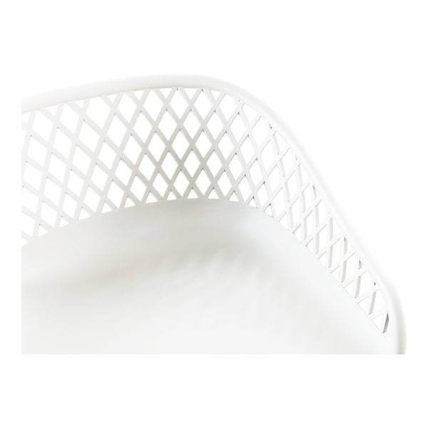 Moe's Home Piazza Outdoor Barstool White-M2