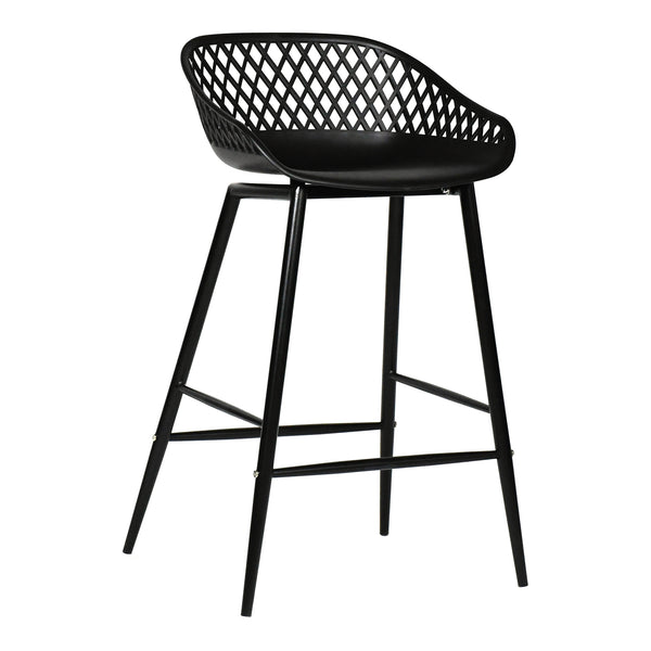 Piazza Outdoor Counter Stool Black