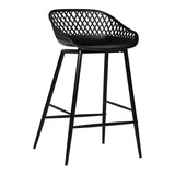 Piazza Outdoor Counter Stool Black