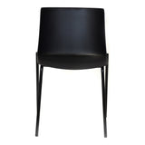 Silla Outdoor Dining Chair Black-Set Of Two