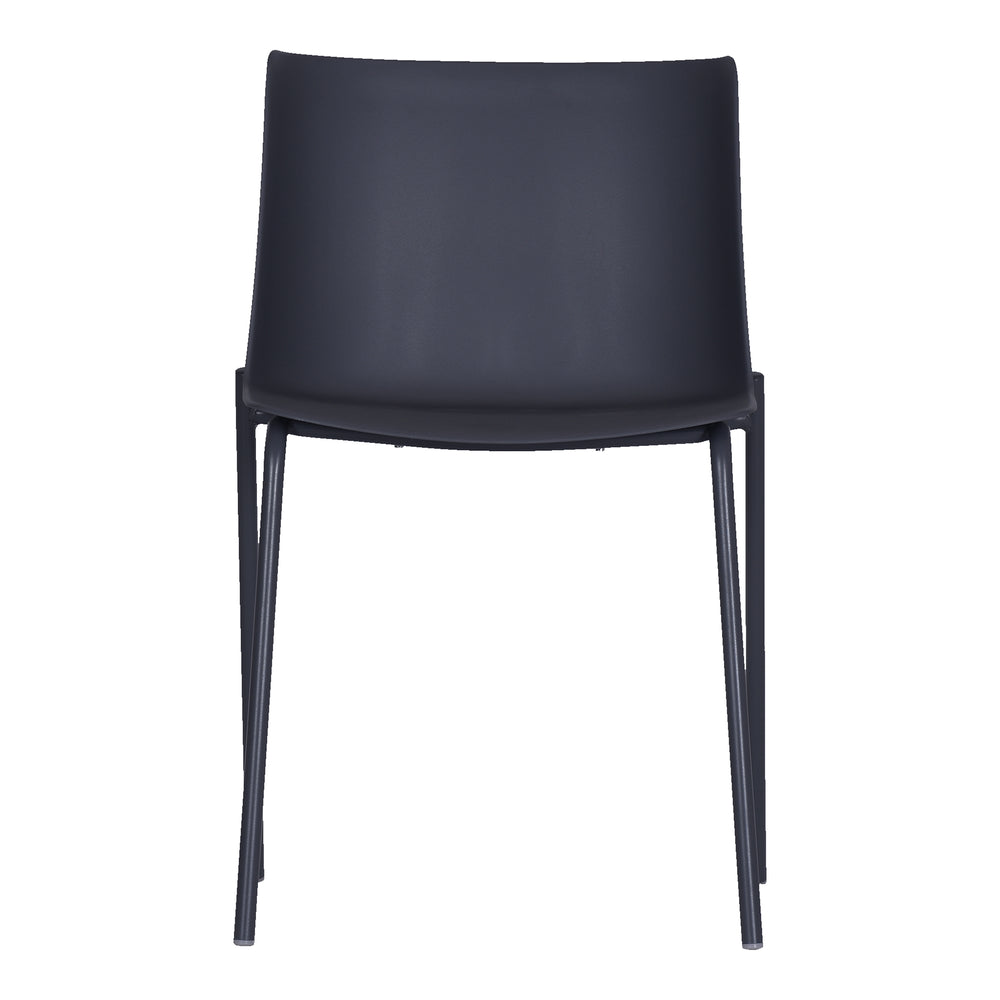 Silla Outdoor Dining Chair Charcoal Grey-Set Of Two