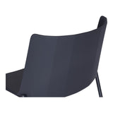 Silla Outdoor Dining Chair Charcoal Grey-Set Of Two