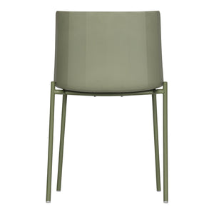 Silla Outdoor Dining Chair Sage Green-Set Of Two