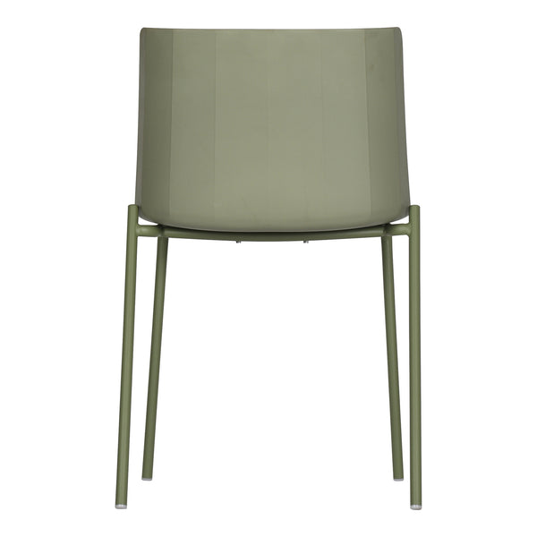 Silla Outdoor Dining Chair Sage Green-Set Of Two