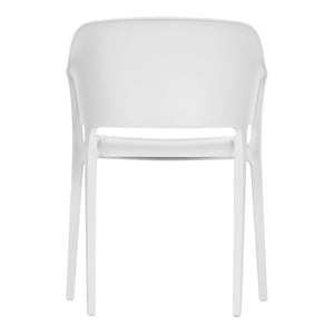 Moe's Home Faro Outdoor Dining Chair White - Set of 2 QX-1011-18
