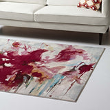 Blume Abstract Floral 4x6 Area Rug Multicolored R-1090A-46