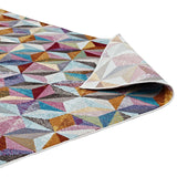 Arisa Geometric Hexagon Mosaic 5x8 Area Rug Multicolored R-1092A-58
