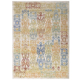 Solimar Distressed Southwestern Aztec 5x8 Area Rug Multicolored R-1119A-58