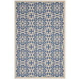 Ariana Vintage Floral Trellis 4x6 Indoor and Outdoor Area Rug