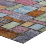 Success Nyssa Abstract Geometric Mosaic 4x6 Area Rug Multicolored R-1162A-46