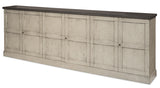 Luciana Wood Drs Buffet - 112" - W.Gry - S.Gry