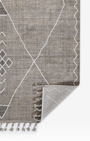 Momeni Rabat RBT-1 Machine Made Contemporary Geometric Indoor Area Rug Grey 10' x 14' RABATRBT-1GRYA0E0