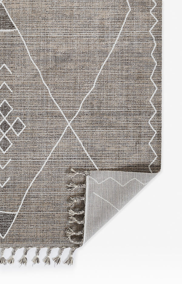 Momeni Rabat RBT-1 Machine Made Contemporary Geometric Indoor Area Rug Grey 10' x 14' RABATRBT-1GRYA0E0
