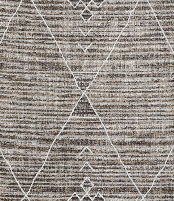 Momeni Rabat RBT-1 Machine Made Contemporary Geometric Indoor Area Rug Grey 10' x 14' RABATRBT-1GRYA0E0