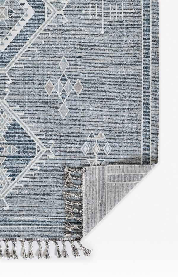 Momeni Rabat RBT-2 Machine Made Contemporary Geometric Indoor Area Rug Blue 10' x 14' RABATRBT-2BLUA0E0