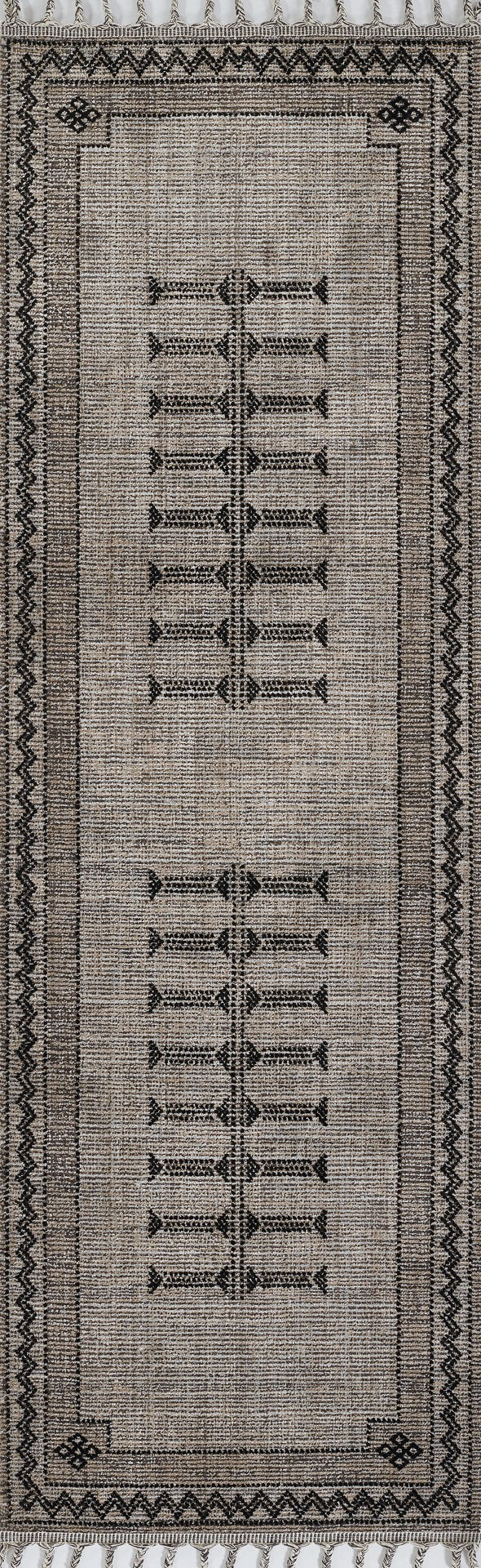 Momeni Rabat RBT-3 Machine Made Contemporary Geometric Indoor Area Rug Black 10' x 14' RABATRBT-3BLKA0E0