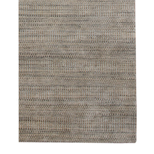 AMER Rugs Raffia RAF-1 Hand-Loomed Striped Transitional Area Rug Beige 9' x 12'