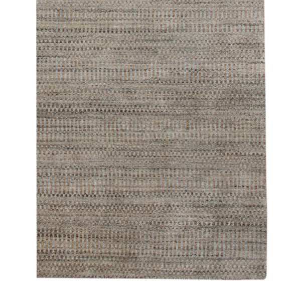 AMER Rugs Raffia RAF-1 Hand-Loomed Striped Transitional Area Rug Beige 9' x 12'