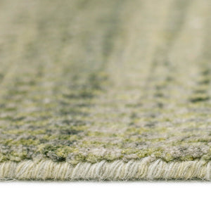 AMER Rugs Raffia RAF-4 Hand-Loomed Striped Transitional Area Rug Green 9' x 12'